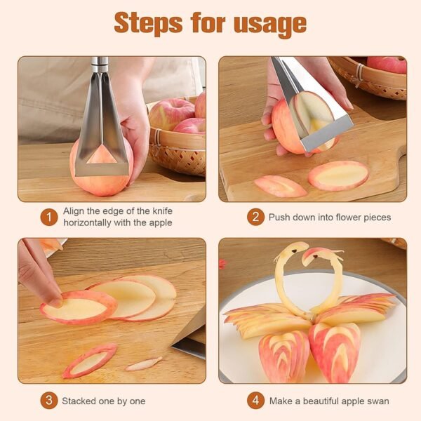 03_af9975c7-fb6a-4eb9-a0a3-2a532bcf11f6.jpg Stainless Steel Fruit Carving Knife - V Shape Channel Knife Tool (1 Pc)