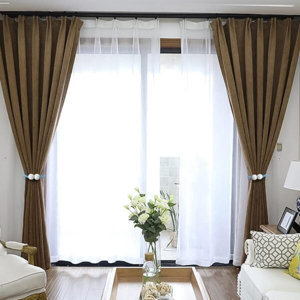 03_b0f4223a-c657-4e45-bcf2-8f44fa39063b.jpg Polyester and Magnet Curtain (2 Pc)