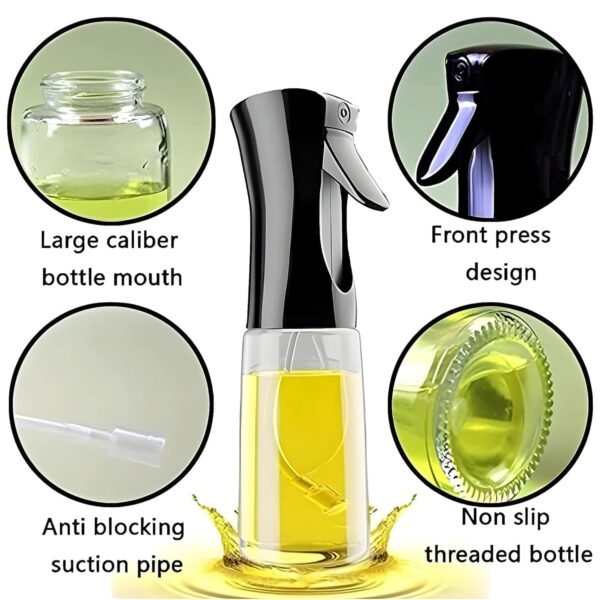 03_b36d8886-7988-452e-b4c8-a1d08864a14e.jpg Plastic Oil Dispenser Bottle Spray (1 Pc / 200 ml Approx)