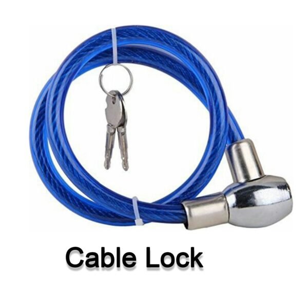 03_b3ab0c62-edfa-429f-a255-303571d2bd4f.jpg Multipurpose Cable Lock for Bike, Luggage, Steel Keylock, Anti-Theft