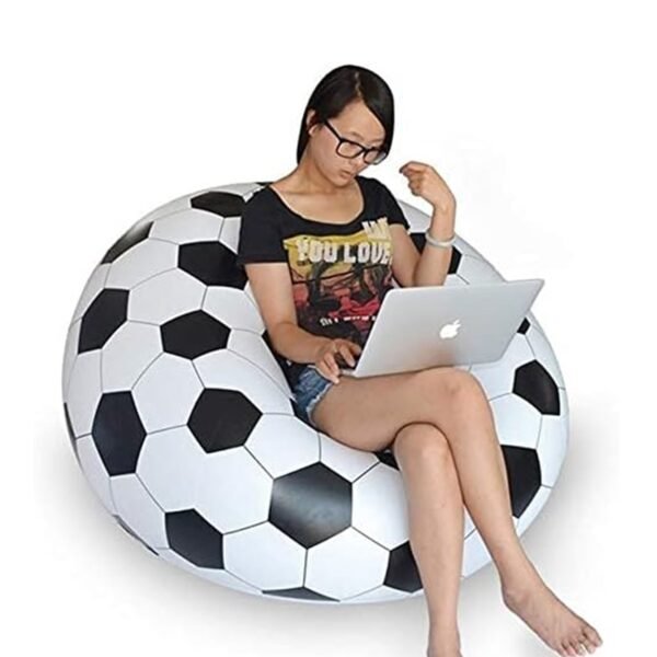 Foldable Cartoon Style Folding Chair Ball Chair Sofa for Adults Kids 110×80 cm