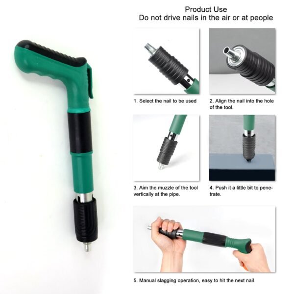 Professional Heavy-Duty Manual Rivet/Anchor Fastening Gun Tool Kit