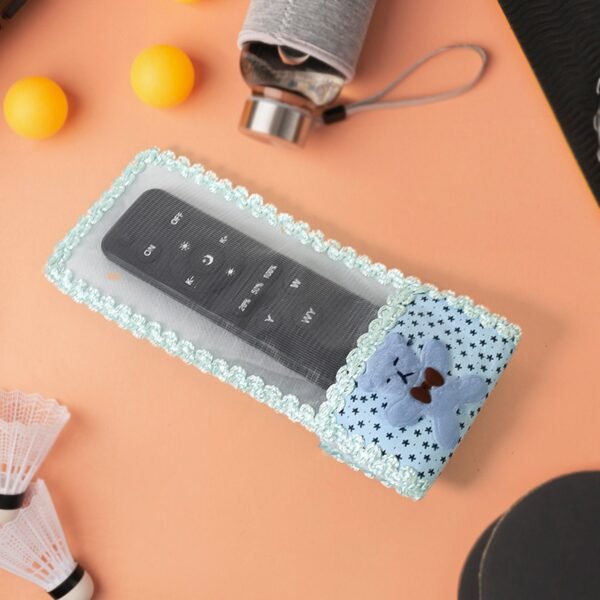 Cloth Lace Remote Control Cover Remote Case (1 Pc / 18×8 CM / Small)