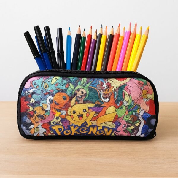 03_bag.jpg Colorful Cartoon Printed Pencil Pouch for Kids (1 Pc)