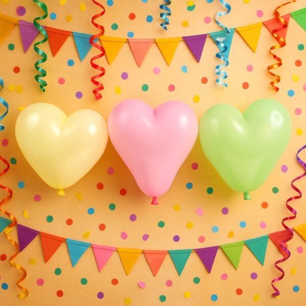 Premium Heart Shaped Balloon (1 Pc)