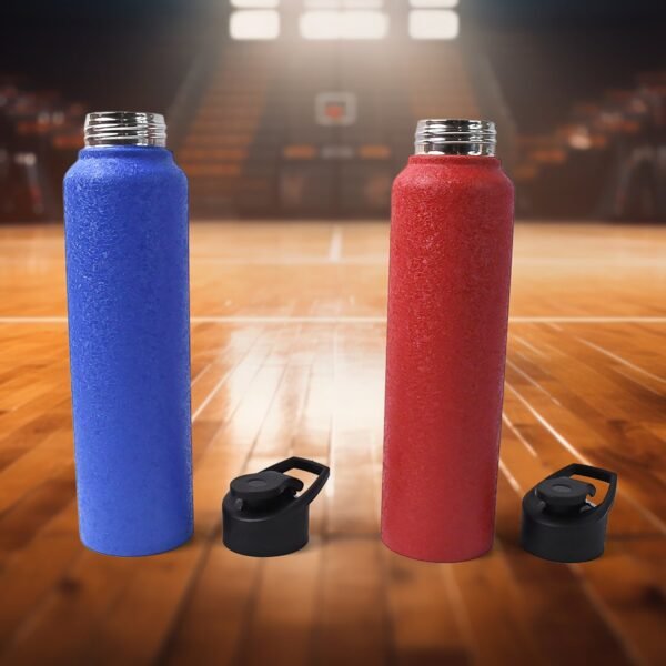 03_bb2aa13e-610b-4206-b4cd-c67572ca2340.jpg Stainless Steel Water Bottle, Fridge Water Bottle (1000ML / Mix Colour / 1 Pc)
