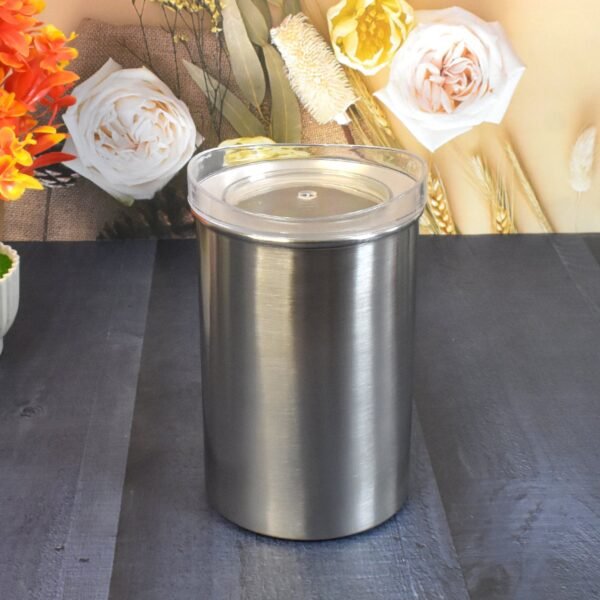 Stainless Steel Airtight Containers with See Through Lid (1 Pc / 1000 ML)