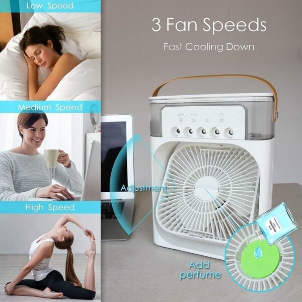 03_bcbcd3c0-e789-404d-b588-946fb3fe4d88.jpg Portable Air Cooler Fan with 7-Color Light – Personal AC Fan