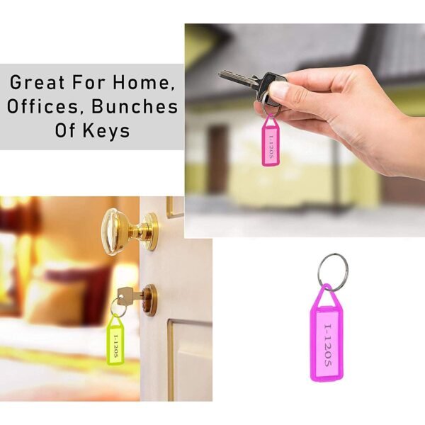 1 Pc Keychain Tag Label Used For Decorative Purpose On Keys And All