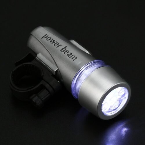 Power Beam LED Bicycle Headlight - (1 Pc)