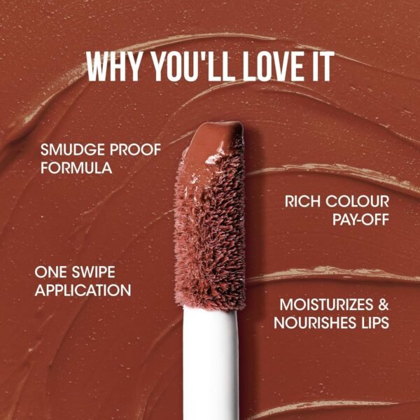 OG Beauty Coffee Cuddle Moisture Lock Liquid Lipstick (4.5 ML / 1 Pc)