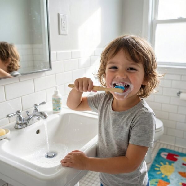 Eco-Friendly Bamboo Toothbrush Twin Pack (12 Packets × 24 Pieces)