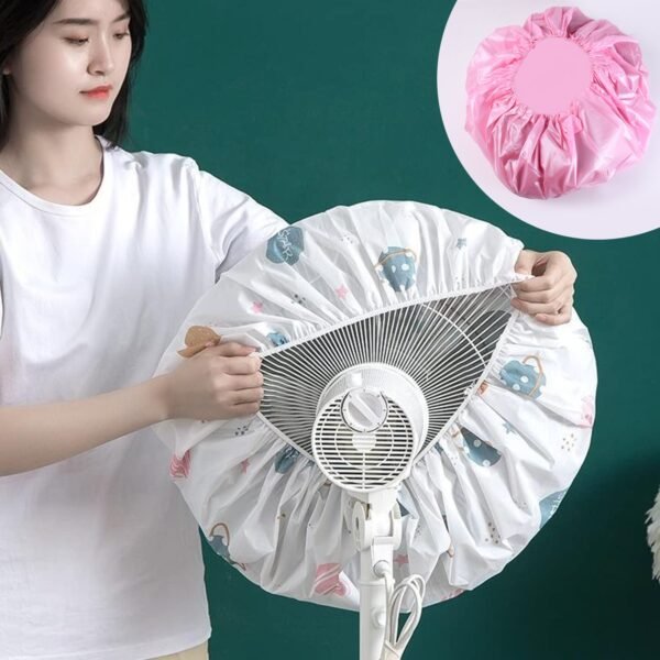 03_c2ddebe5-7f11-4f5a-93aa-ab4a952ec62c.jpg Dust-Proof Round Elastic Protective Case, Fan Cover (1 Pc)