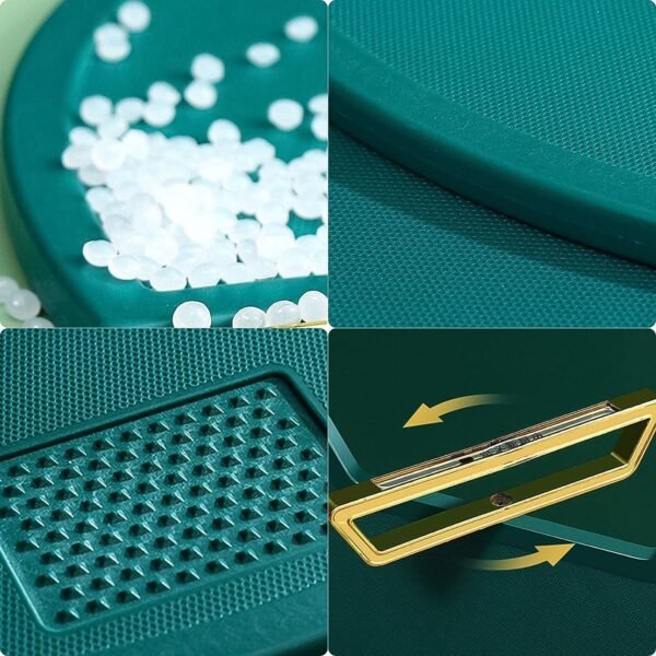 03_c56e1ca9-9b26-44c4-9112-dc25949b1ce7.jpg Round Multipurpose 32x32 cm Anti-Slip Cutting Boar (1 Pc)