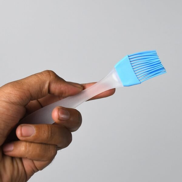 Silicone Spatula & Brush with Cake Scraper Set for Baking & Cooking (2 Pc Set)