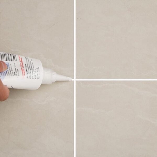 Waterproof Tile Gap Filler for Grout & Crack Repair for Home & Bathroom (180 ML)