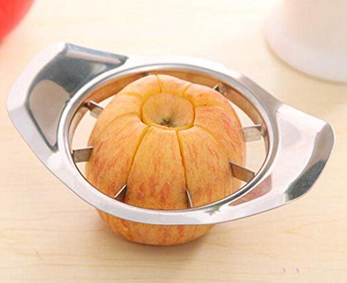 03_cb56c492-df4e-4a15-9638-8ec686a599d2.jpg Stainless Steel Apple Cutter / Slicer with 8 Blades and Handle