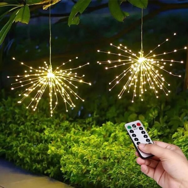 03_d06d821f-a7ce-408d-b1cd-44b5a0d11a56.jpg Remote Controlled Starburst Firework LED Hanging Decorative Light (1 Pc)