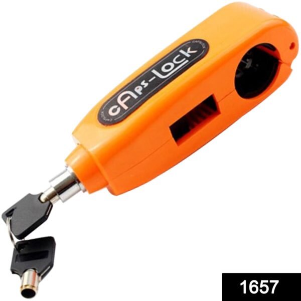 Heavy Duty Bike Brake Lock - Secure Locking System Handlebar and Brake Lever Grip