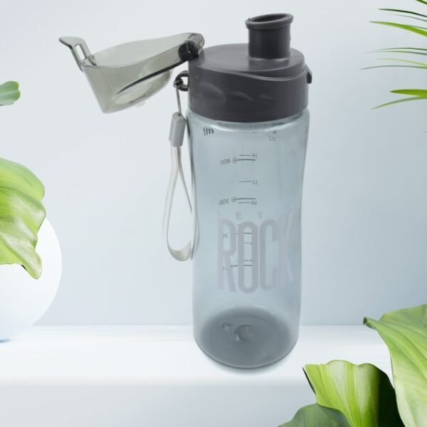 03_d3c5d345-7d15-401a-a234-d8fb18271e74.jpg Plastic water bottle Outdoor Sport Bottle With Carry Case, leak proof BPA-free for travel cold and hot water Plastic water bottle with daily water intake for gym and children, Home, Travel, Office Use (1 pc )