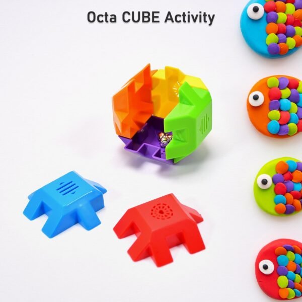 Octa Cube Activity Cube - Multicolor