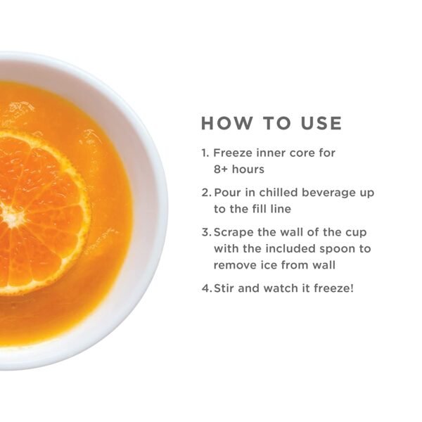 Slush and Shake Maker, BPA-Free Smoothie & Milkshake Cup, Freezer Core, Gift Box