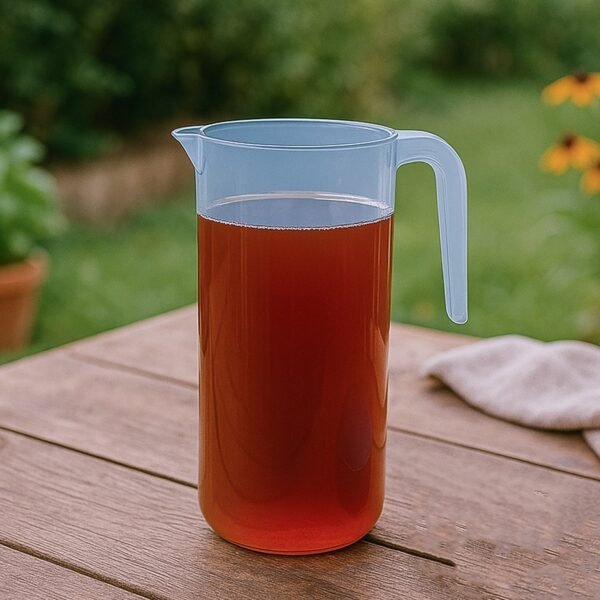 Apex Crystal Premium Jug with Lid & 4 Pcs Glass (1500 ML / 300 ML Approx / 5 Pcs Set)