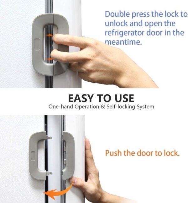 03_d6cbfada-d1bc-4fa7-a307-e1733f3cbffe.jpg Fridge Freezer Door Lock -Baby Safety Child Lock