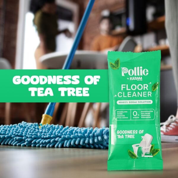 Pollic Kadam Concentrated Floor Cleaner Sachet – Tea Tree Fragrance (50 Gm)
