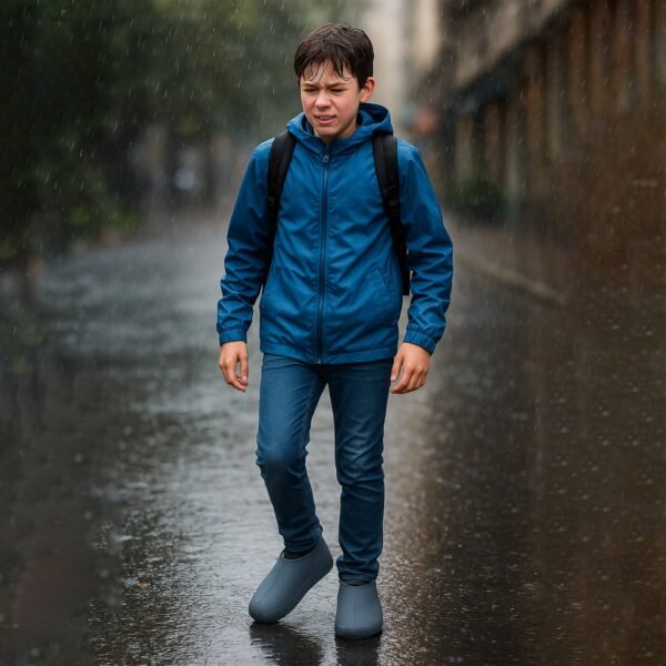 Waterproof Silicone Shoe Covers for Kids (1 Pair)