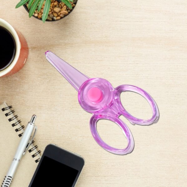 Plastic Child-Safe Scissor (1 Pc / Mix Color)