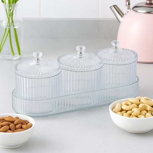 Dry Fruit & Snack Storage - (3 Pc / Set)