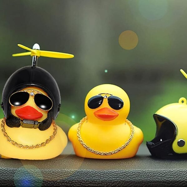 03_e034b888-9aa1-4314-a676-c89b50bded9d.jpg Beautiful Duck Car Ornaments Duck Bicycle Bell Propeller Helmet (1 Pc / Mix Design)