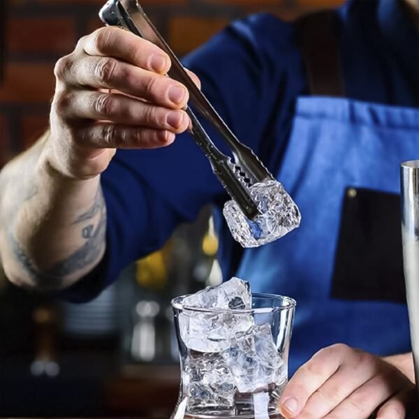 03_e07857a3-e70a-419b-b148-ac1459be7380.jpg Stainless Steel Tong Lifting Ice Cubes, Sugar Cubes | Serving Tongs (13 Cm / 1 Pc)