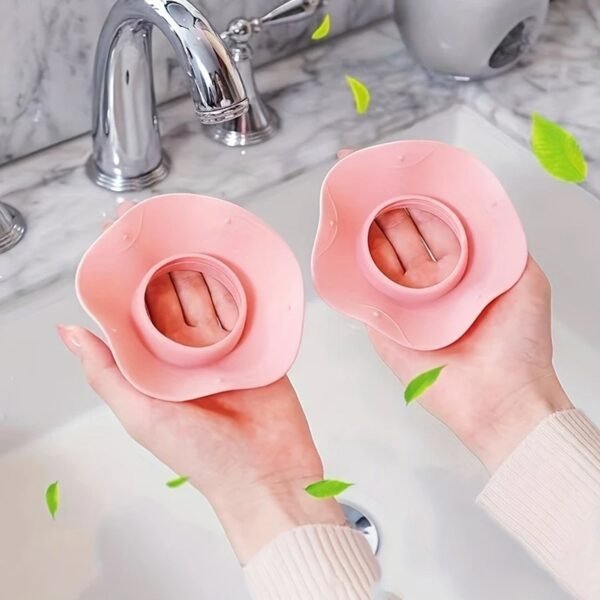 Silicone Wrist Bands for Washing Face (2 Pc / Mix Color)