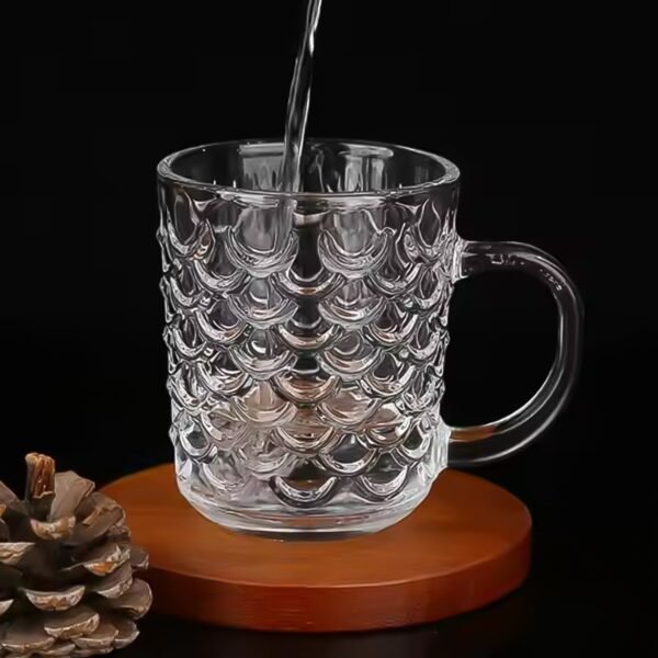 03_e223280a-99c7-4211-811e-d5d65c6ef2bf.jpg Glass Coffee & Tea Cup / Mug With Handle, Water glass (6 pcs Set / 225 ML)