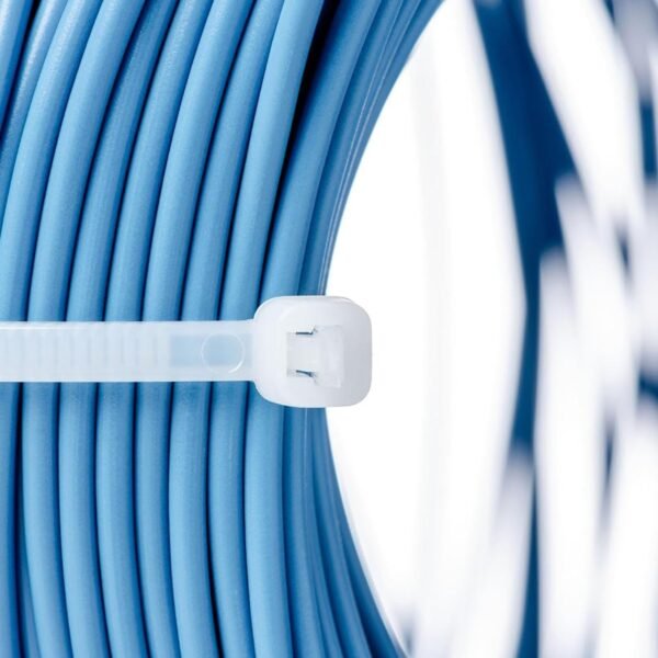 10Inch Nylon Self Locking Cable Ties, Heavy Duty Zip Wire Tie. Pack 100 - Black