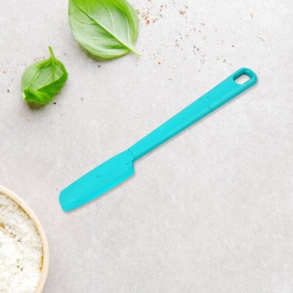 Silicon Non-Stick Heat Resistant Kitchen Spatula & Butter Knife Flexible Rubber Scrapers