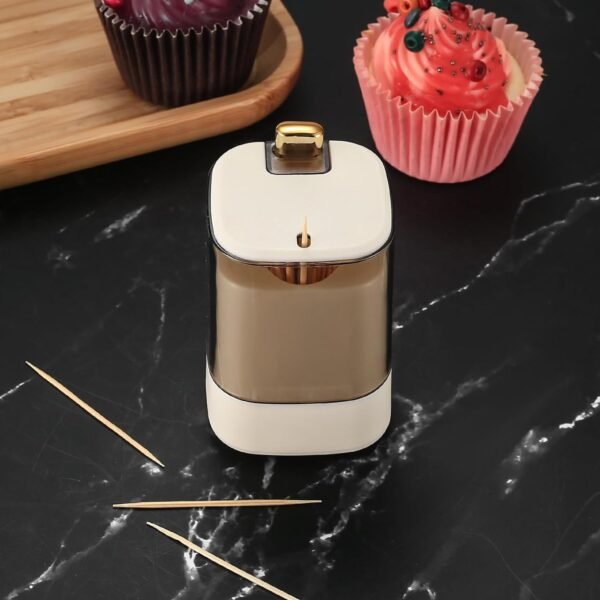 Toothpick Holder Dispensers,  for Home Living room Kitchen Restaurant (1 Pc)