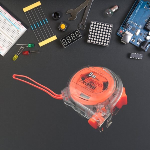 5 Meter Measuring Tape with Press Release Locking System, for Engineering