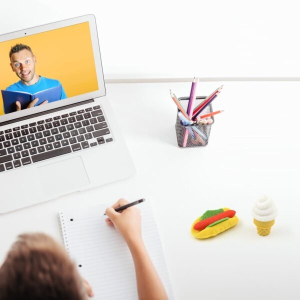 3D Food Fancy Colorful Erasers – Cute Novelty Eraser Set for Kids (1 Set)