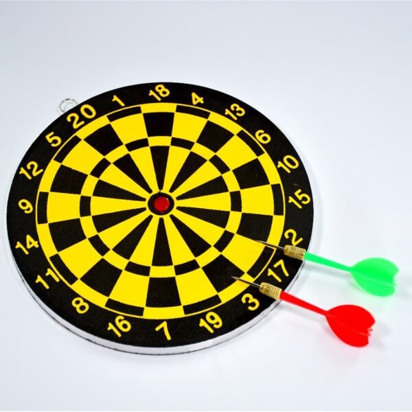Small Dart Board with 2 Darts – Sports & Indoor Game for Kids
