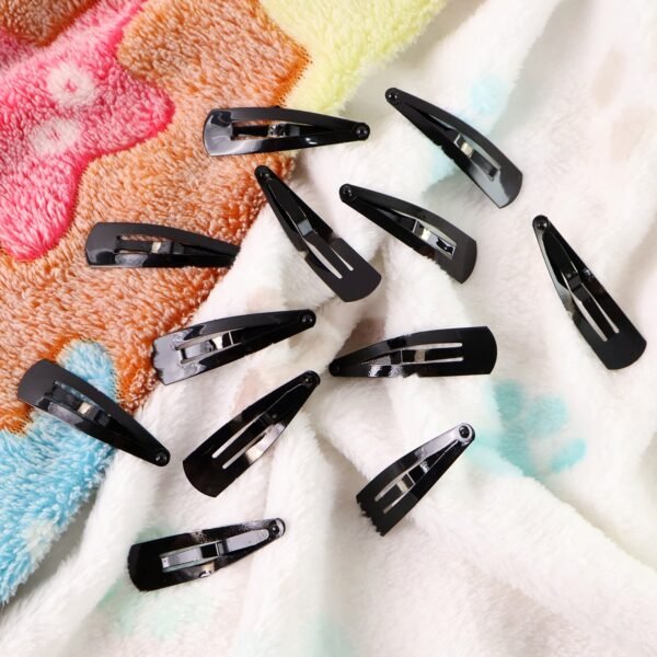 Metal Tik Tak Hair Clips (12 Pcs Set), Hair accessories
