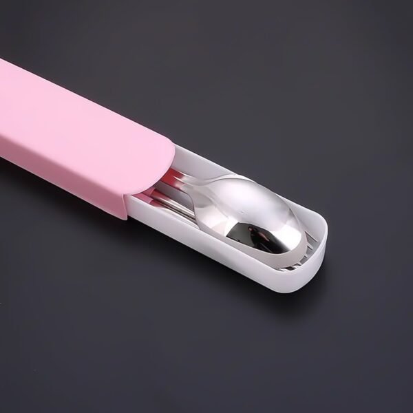 03_f1452602-0d1c-4956-9585-f85a27e5538f.jpg Portable Utensils Travel Camping Cutlery Set 4 Pc With case