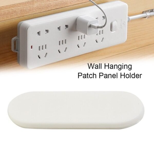 Self-Adhesive Wall Plug Holder – Multipurpose Wire & Key Organizer