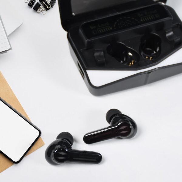 03_f9310405-8038-4123-a803-823b49602dcc.jpg M28 Earbuds Max Bluetooth Gaming Headset With Lighting Ear buds 5.1 Earbuds Black