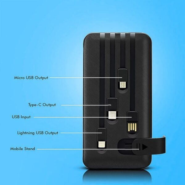 03_f9f94004-2c2b-4e4a-a0de-eb073e4c41c2.jpg 10000mAh 12W Fast Charging Power Bank with 4-in-1 USB & Mobile Holder (1 Pc)