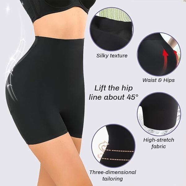 Women’s Butt Lifter Padded Underwear – Hip Pads Shaper Knickers (Large)