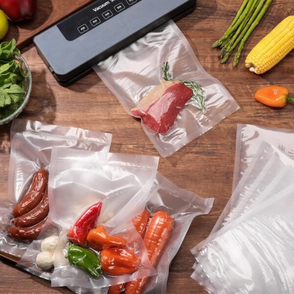 Vacuum Food Storage Bag Set (5 Pcs, 24x16 cm)
