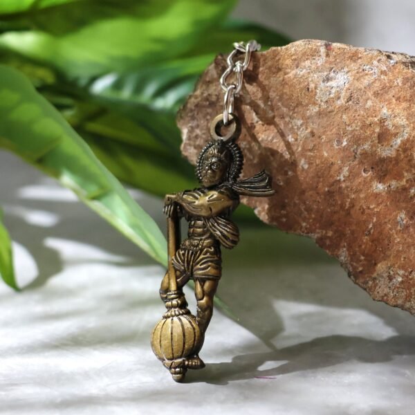 03_keychain_31b3d27e-9641-425b-9b60-ee4482d8a5df.jpg Elegant Lord Hanuman Metal Keychain (1 Pc)